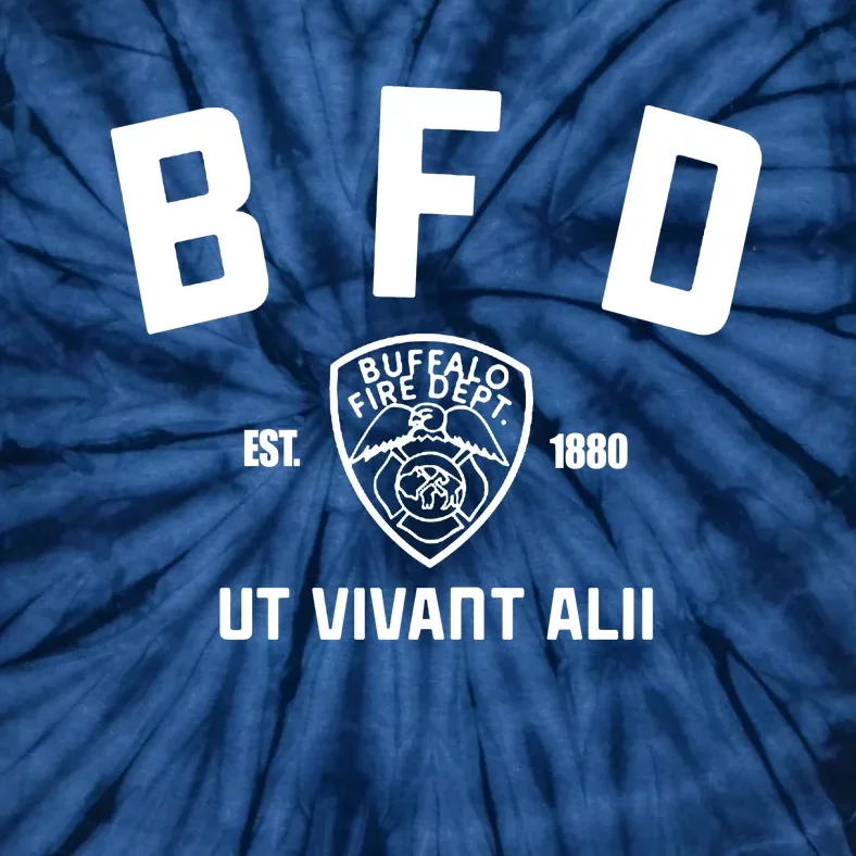 Buffalo Sabres Bfd Buffalo Fire Dept Ut Vivant Alii Est 1880 Tie-Dye T-Shirt