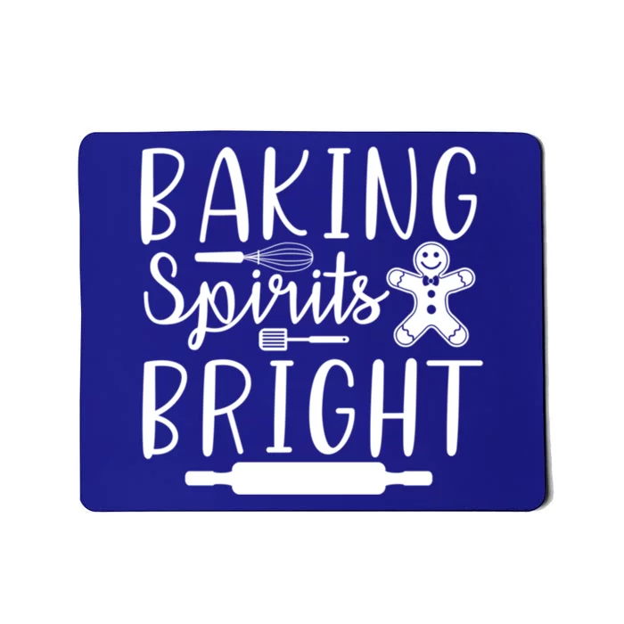 Baking Spirits Bright Holiday Family Matching Christmas Gift Mousepad