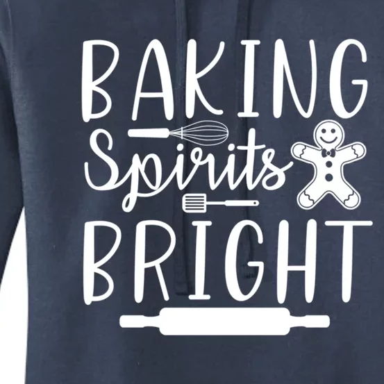 Baking Spirits Bright Holiday Family Matching Christmas Gift Women's Pullover Hoodie