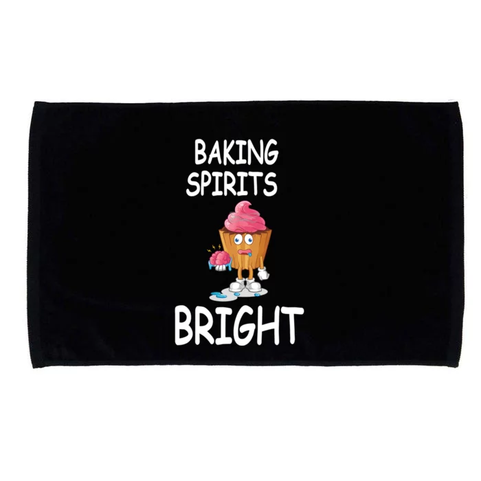 Baking Spirits Bright Meaningful Gift Microfiber Hand Towel