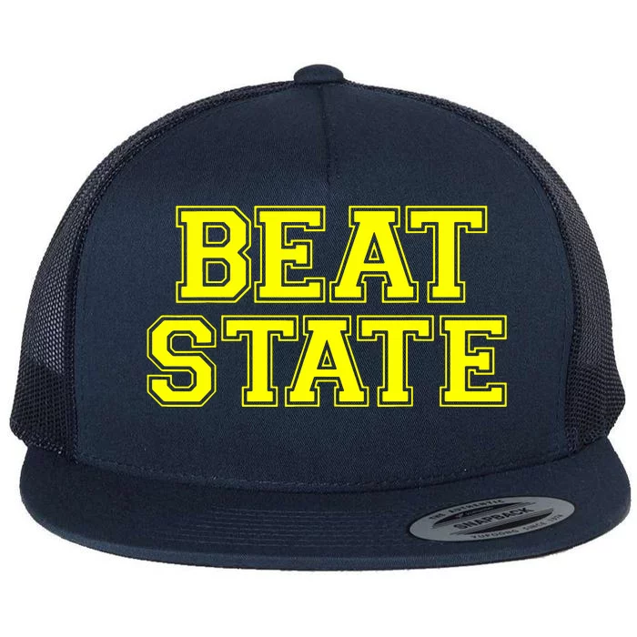 Beat State Flat Bill Trucker Hat