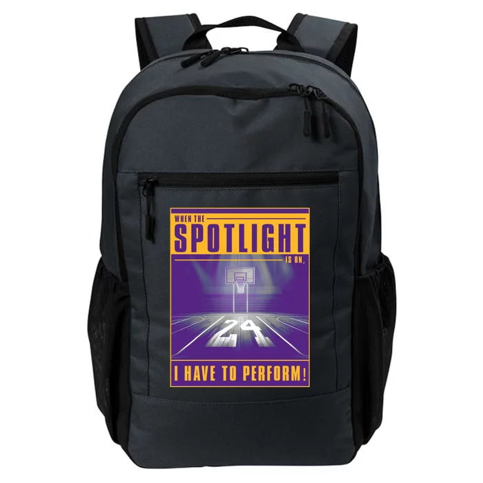 Basketball Spotlight Front & Back Daily Commute Backpack