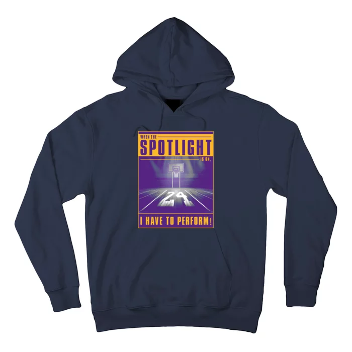 Basketball Spotlight Front & Back Hoodie