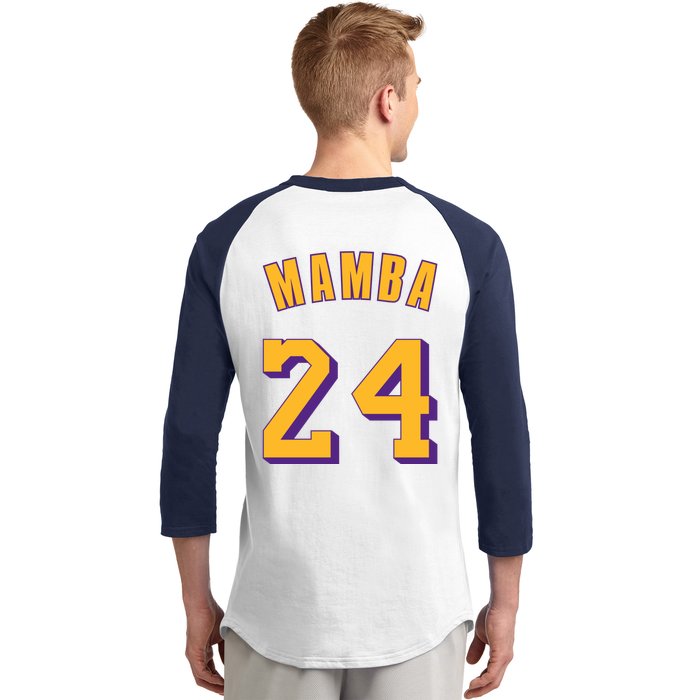 Basketball Spotlight Front & Back Baseball Sleeve Shirt