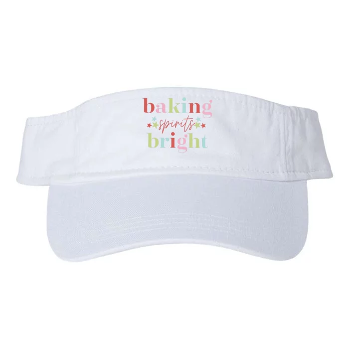 Baking Spirits Bright Christmas Baking Holiday Season Valucap Bio-Washed Visor