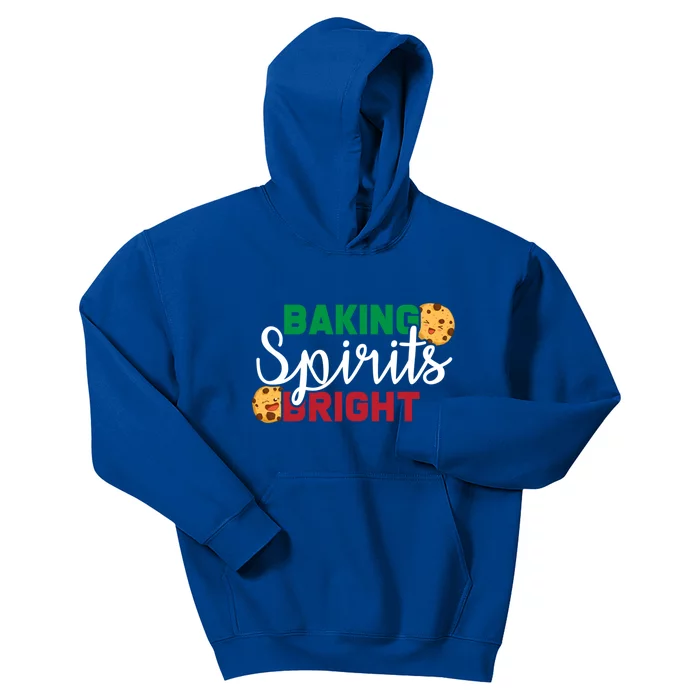 Baking Spirits Bright Cute Christmas Holiday Family Gift Kids Hoodie