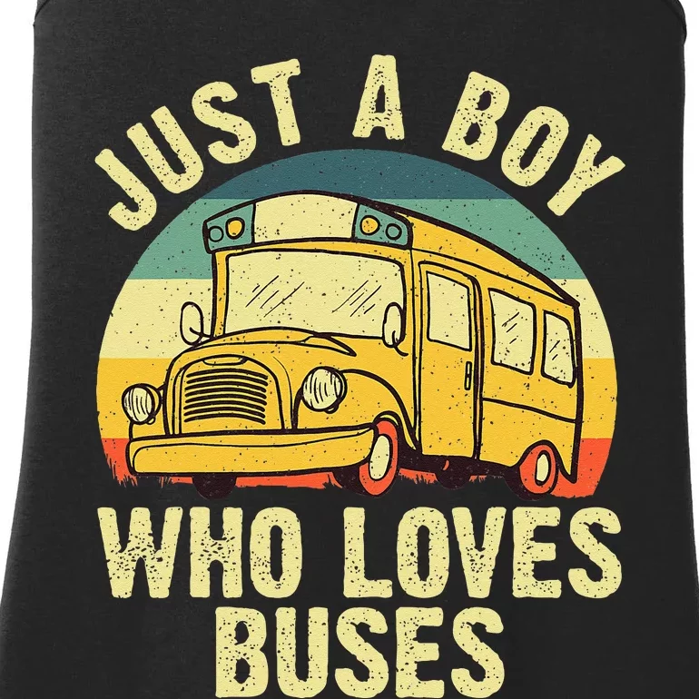 Best School Bus For Kids Yellow Bus Lover Buses Ladies Essential Tank