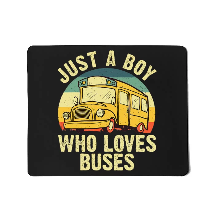 Best School Bus For Kids Yellow Bus Lover Buses Mousepad