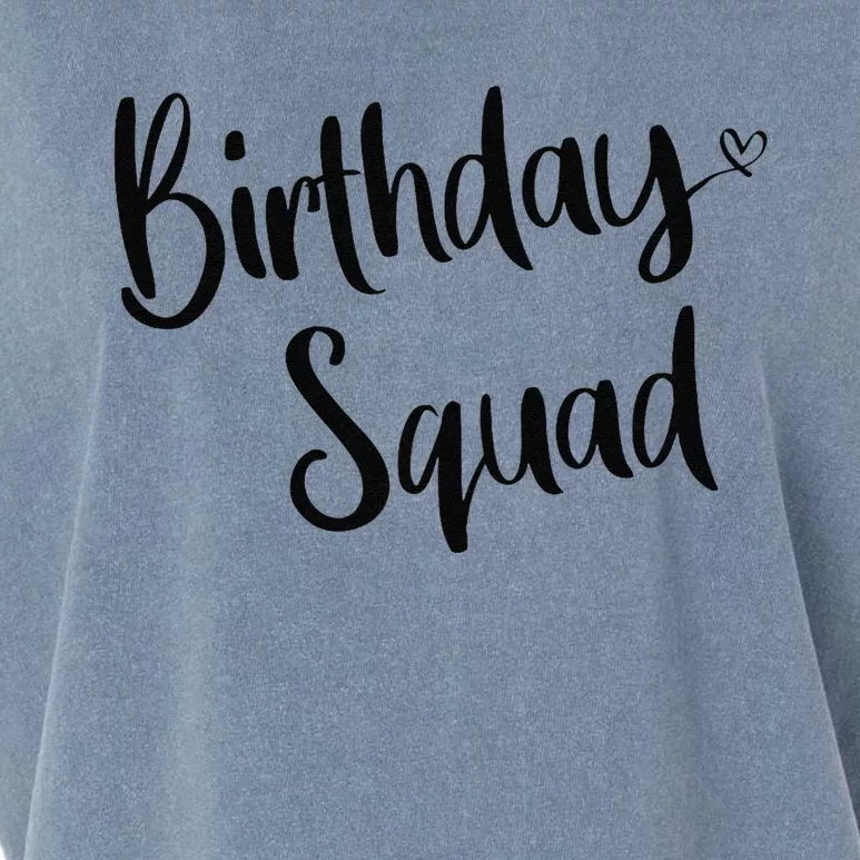 Birthday Squad Birthday Party Funny Gifts Queen Garment-Dyed Women's Muscle Tee