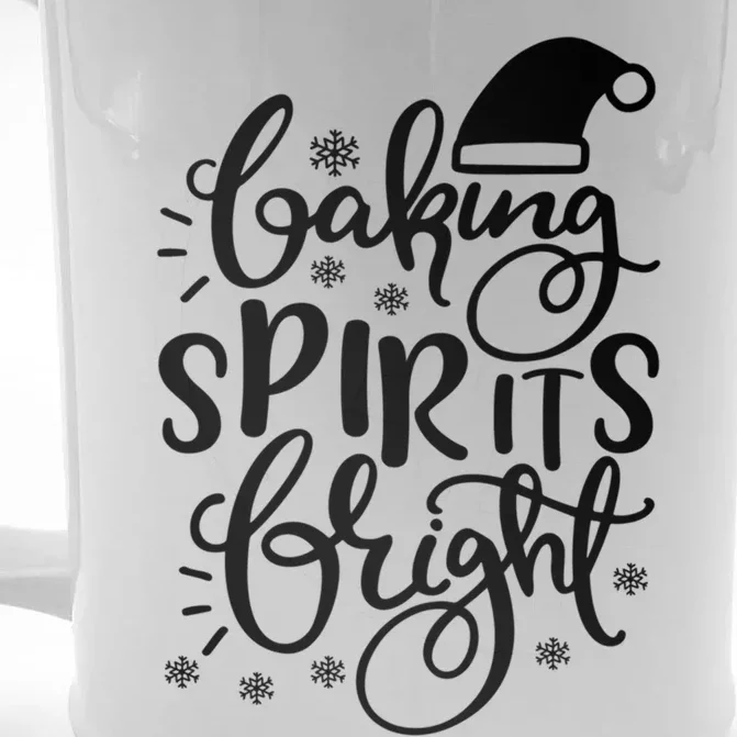 Baking Spirits Bright Funny Graphic Tees And Cool Gift Front & Back Beer Stein