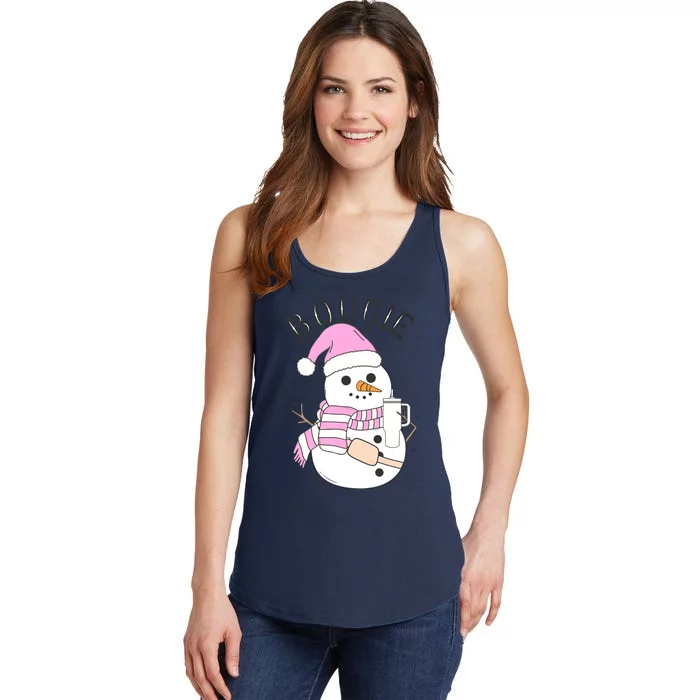 Boojee Snowman Bougie Snowman Stanley Ladies Essential Tank