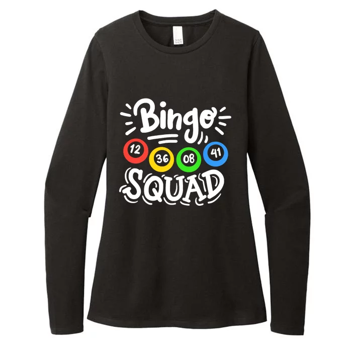 Bingo Squad Womens CVC Long Sleeve Shirt