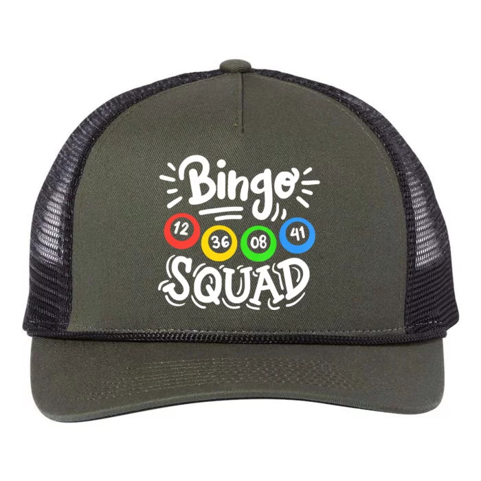 Bingo Squad Retro Rope Trucker Hat Cap