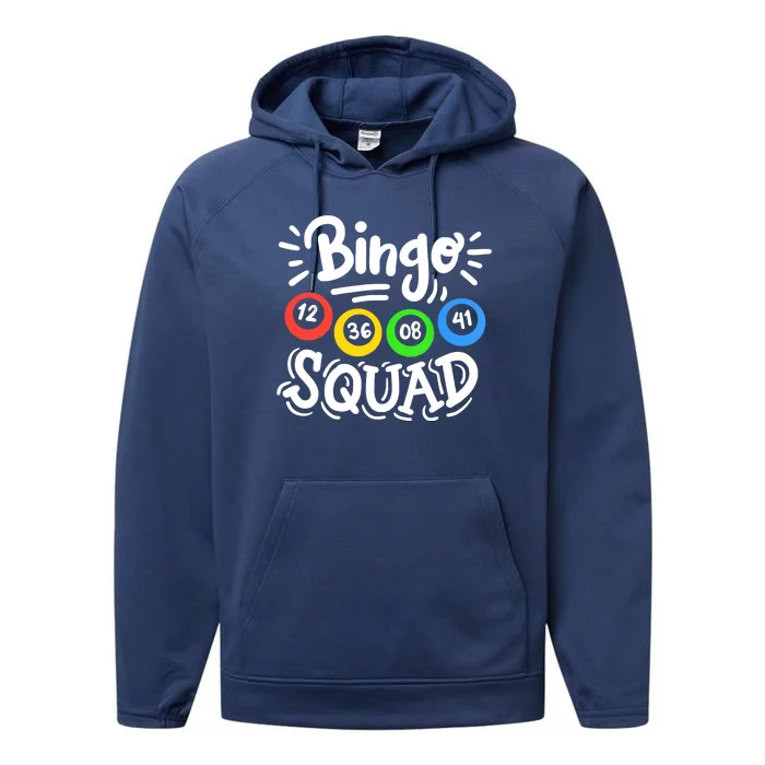 Bingo Squad Performance Fleece Hoodie