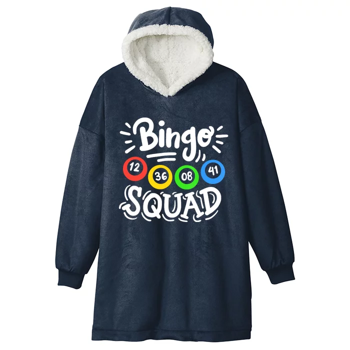 Bingo Squad Hooded Wearable Blanket