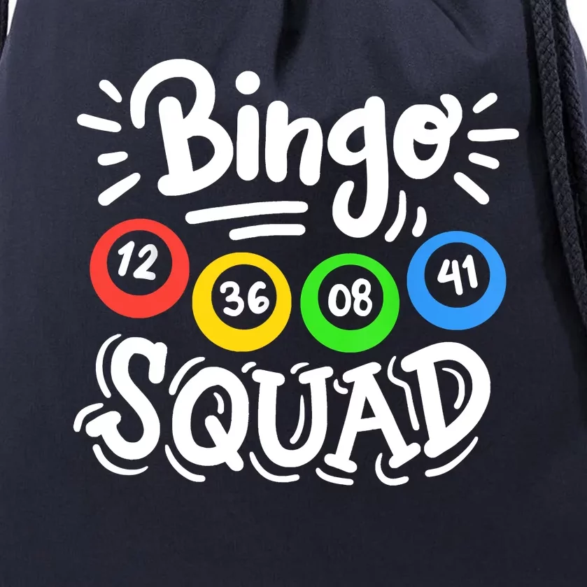 Bingo Squad Drawstring Bag