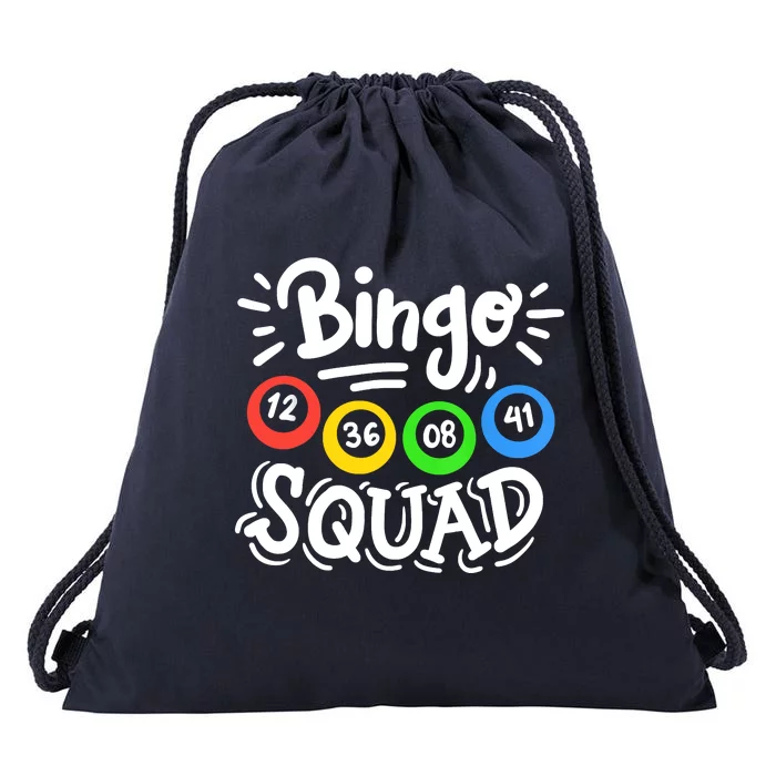 Bingo Squad Drawstring Bag