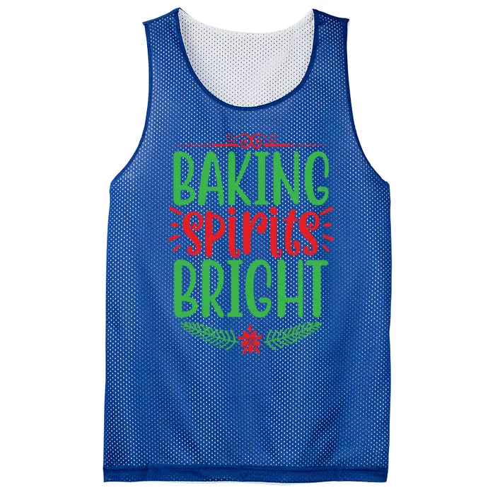 Baking Spirits Bright Gift Mesh Reversible Basketball Jersey Tank