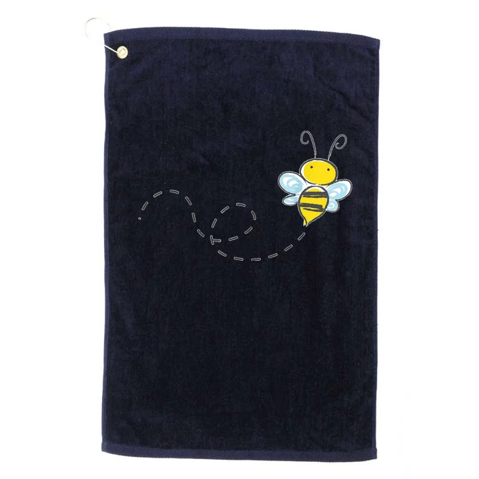 Beekeeper Shirts, Beekeeping Honeycomb Love For Bees Platinum Collection Golf Towel