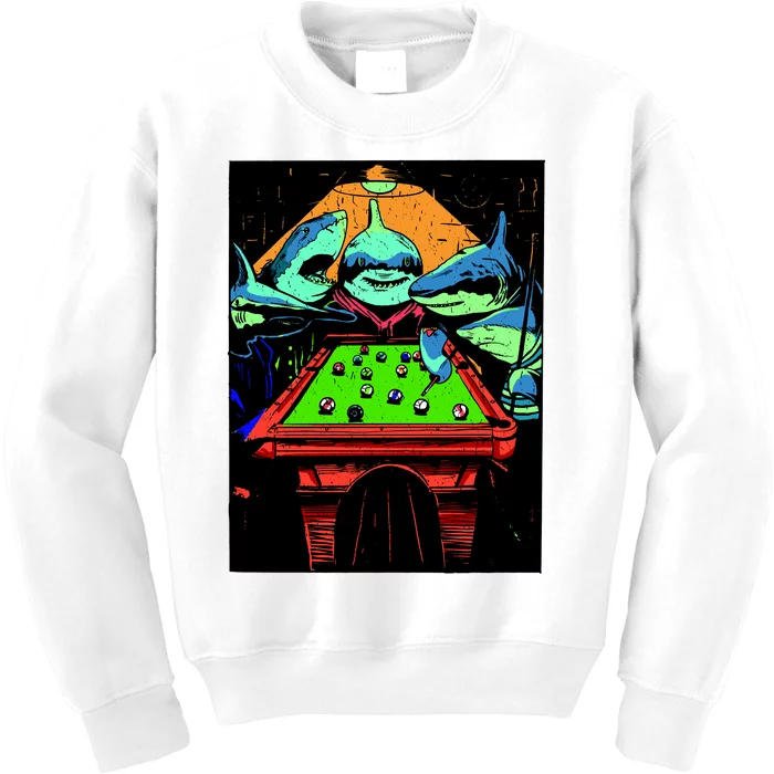 Billard Sharks Kids Sweatshirt