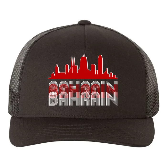 Bahrain Skyline Yupoong Adult 5-Panel Trucker Hat