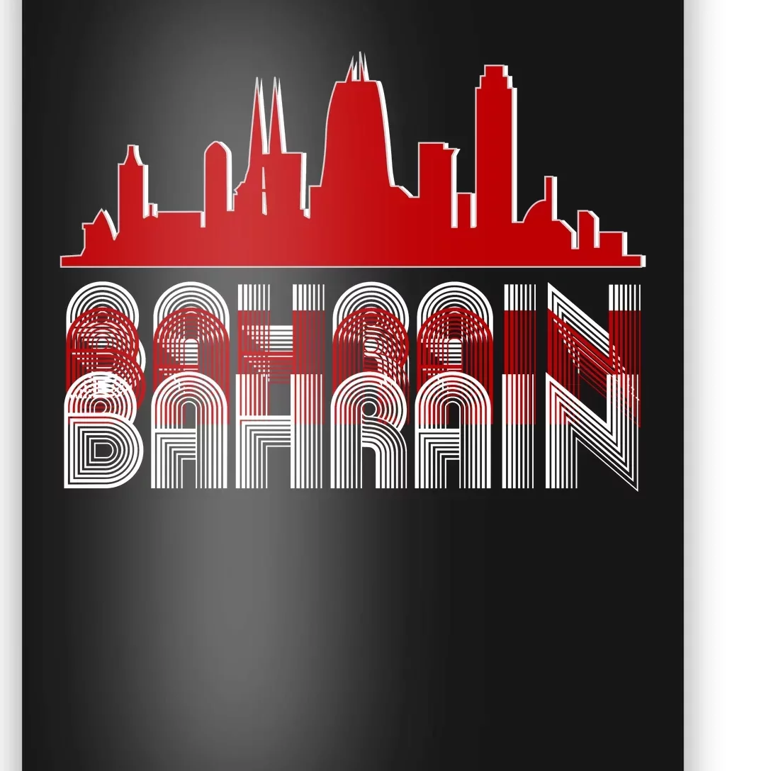 Bahrain Skyline Poster