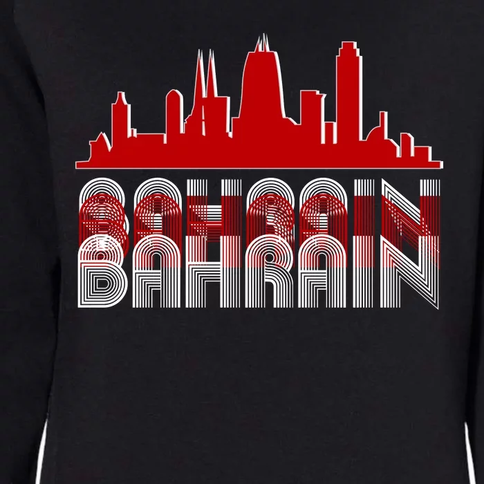 Bahrain Skyline Womens California Wash Sweatshirt