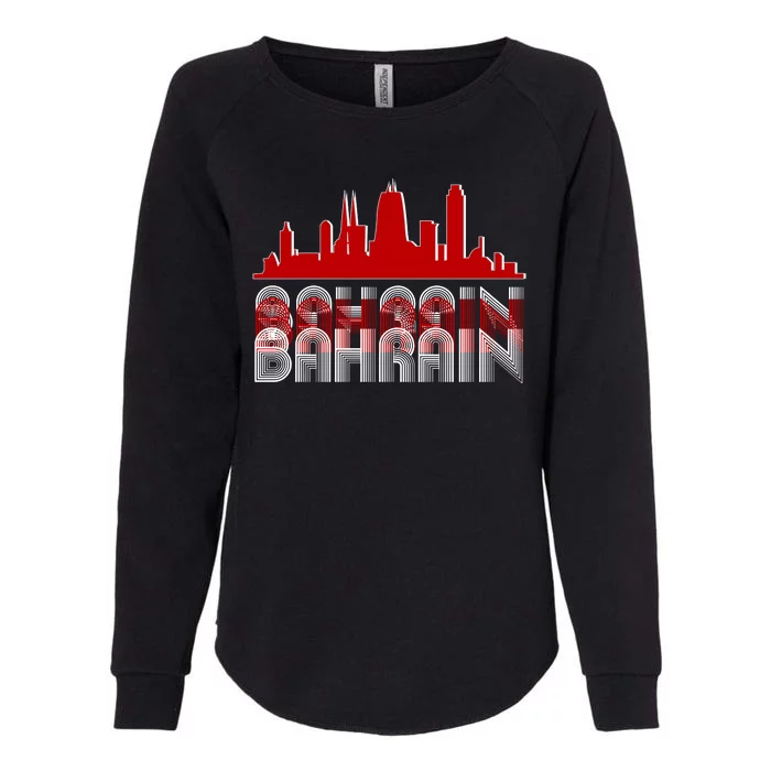 Bahrain Skyline Womens California Wash Sweatshirt