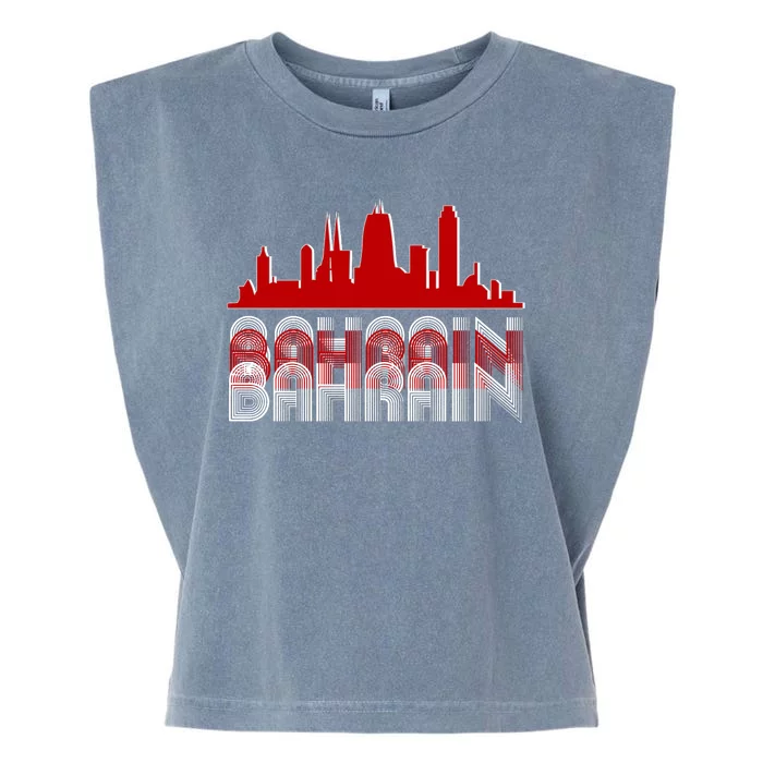 Bahrain Skyline Garment-Dyed Women's Muscle Tee