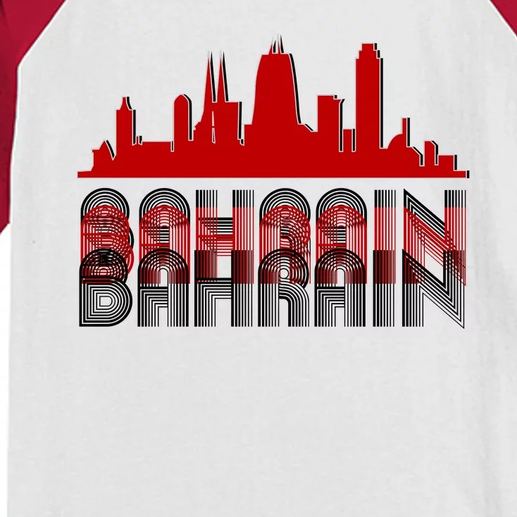 Bahrain Skyline Kids Colorblock Raglan Jersey