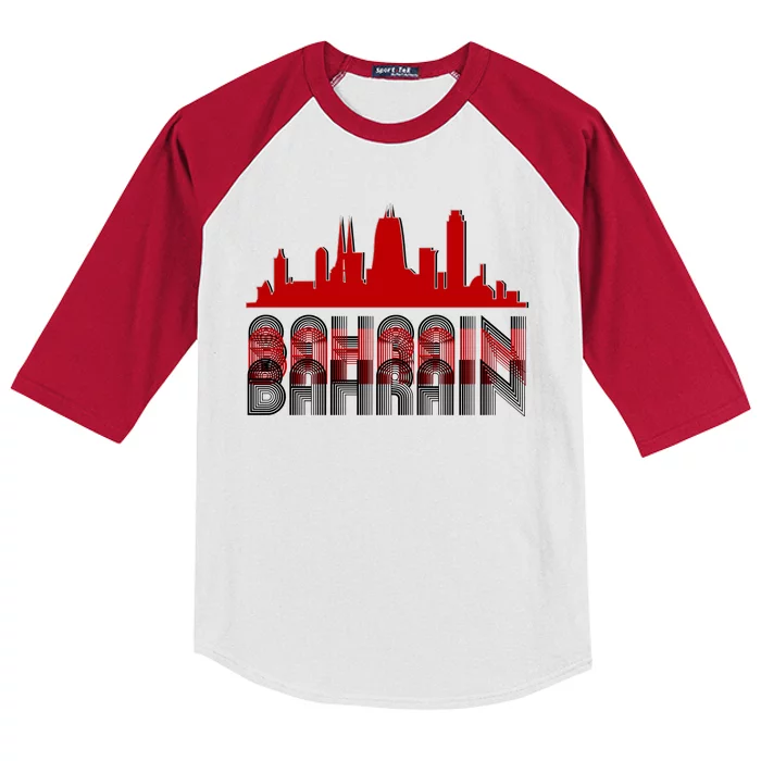 Bahrain Skyline Kids Colorblock Raglan Jersey