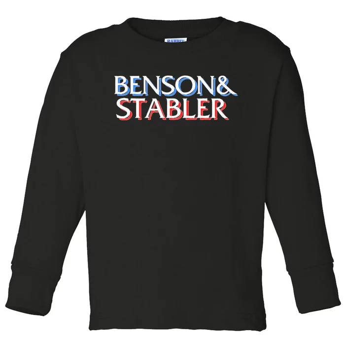 Benson Stabler Toddler Long Sleeve Shirt