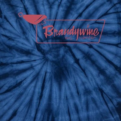 Brandywine Ski Center Logo Tie-Dye T-Shirt