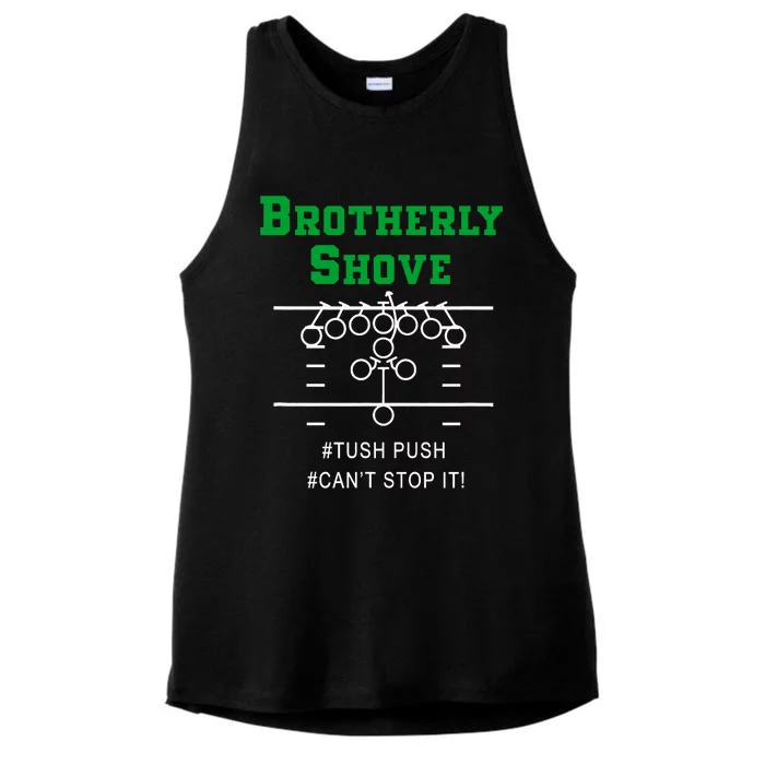 Brotherly Shove Classic Ladies Tri-Blend Wicking Tank