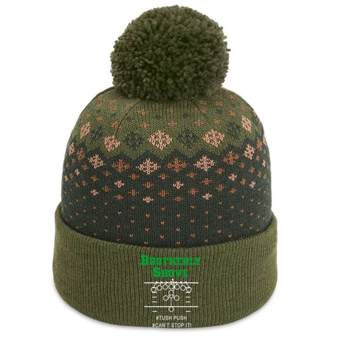 Brotherly Shove Classic The Baniff Cuffed Pom Beanie