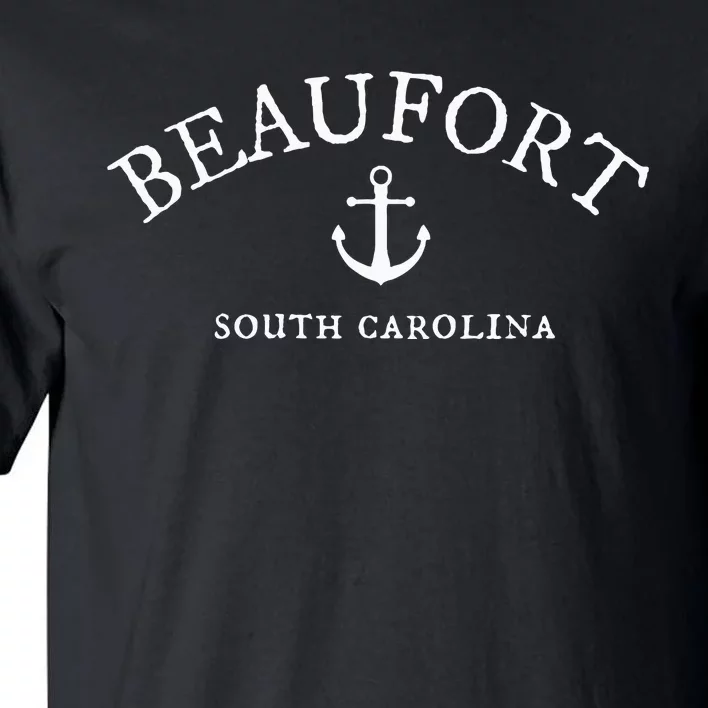 Beaufort South Carolina Sc Sea Town Tall T-Shirt