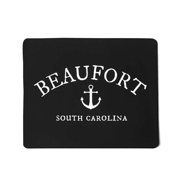 Beaufort South Carolina Sc Sea Town Mousepad