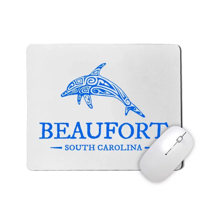 Beaufort South Carolina Dolphin Mousepad