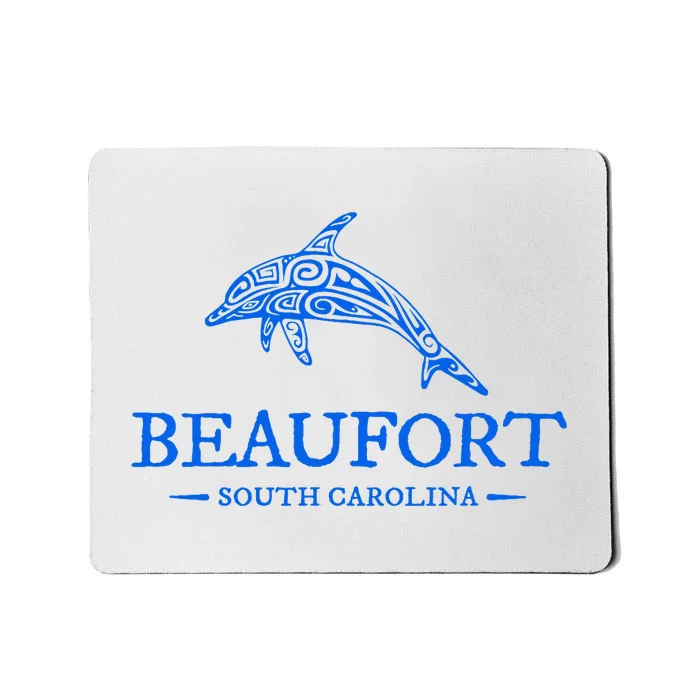 Beaufort South Carolina Dolphin Mousepad