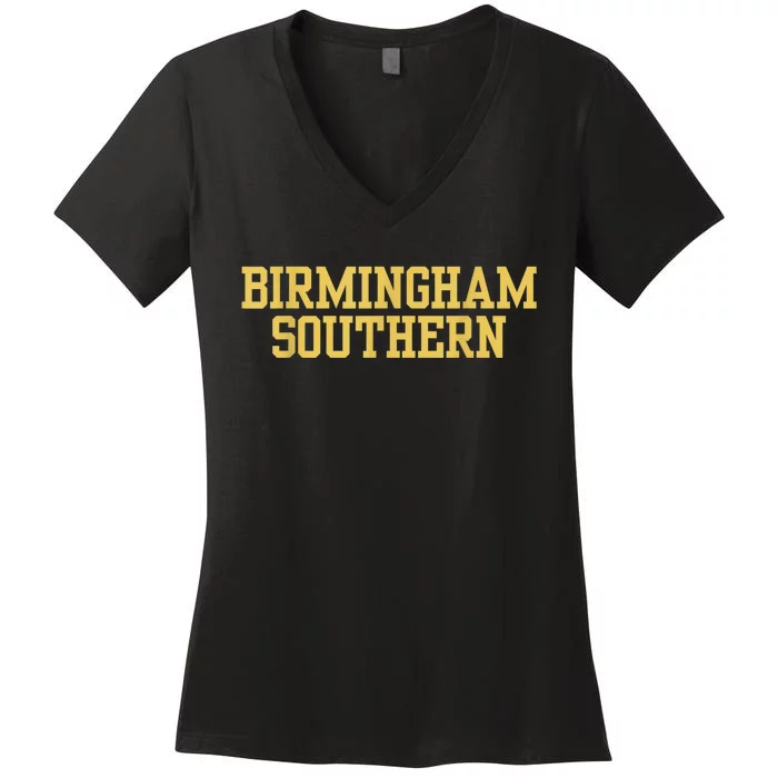 Birmingham Southern College Women's V-Neck T-Shirt