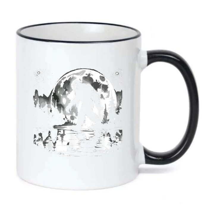 Bigfoot Sasquatch Cool Bigfoot Black Color Changing Mug