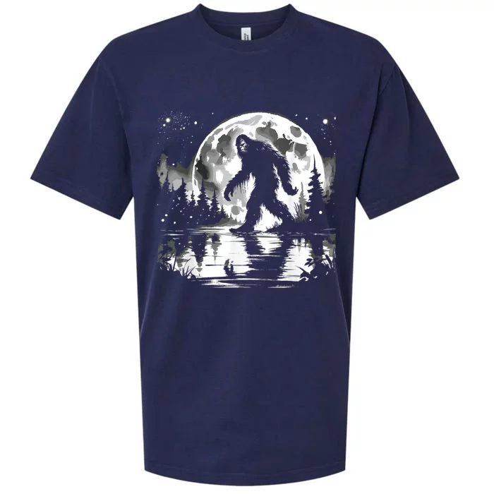 Bigfoot Sasquatch Cool Bigfoot Sueded Cloud Jersey T-Shirt