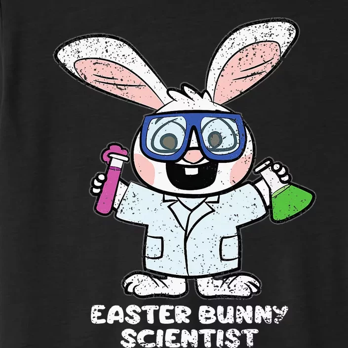 Bunny Scientist Cute Rabbit Science Teacher Easter ChromaSoft Performance T-Shirt