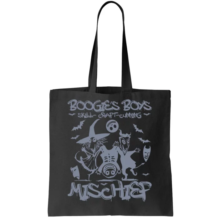 Boogie Skill Craft Cunning Mischief Halloween Tote Bag