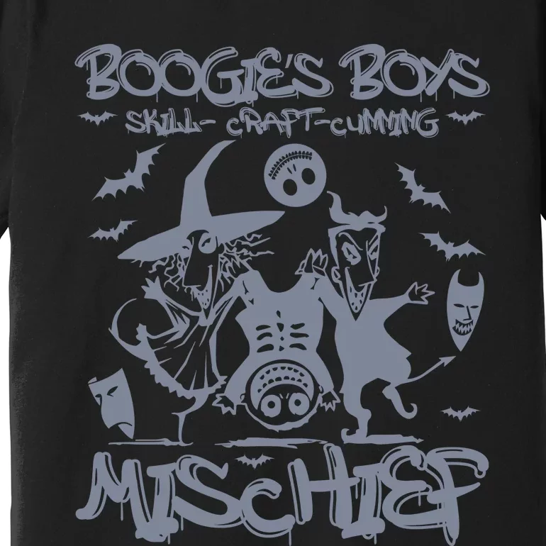 Boogie Skill Craft Cunning Mischief Halloween Premium T-Shirt