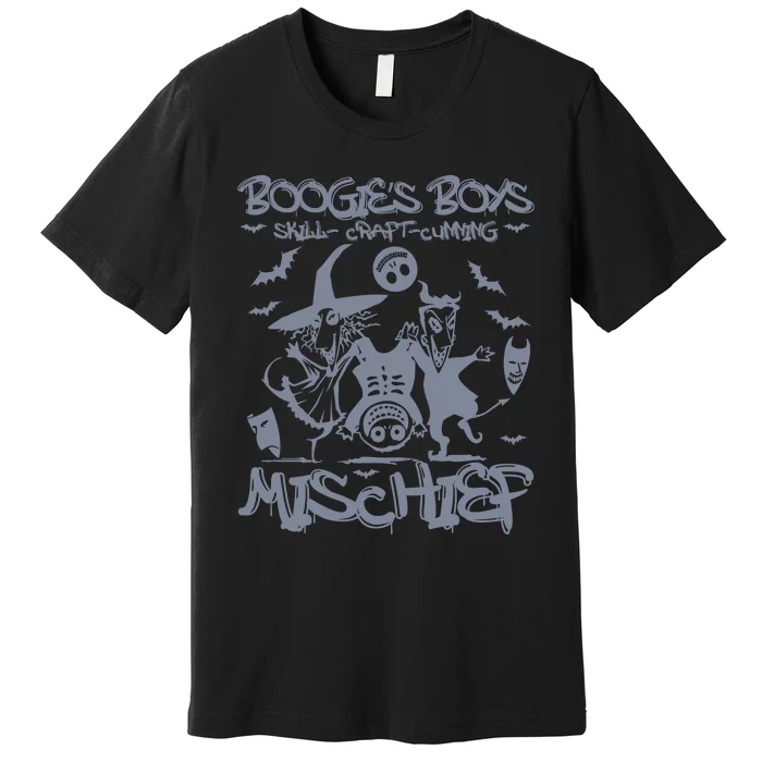 Boogie Skill Craft Cunning Mischief Halloween Premium T-Shirt