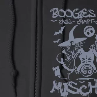 Boogie Skill Craft Cunning Mischief Halloween Full Zip Hoodie