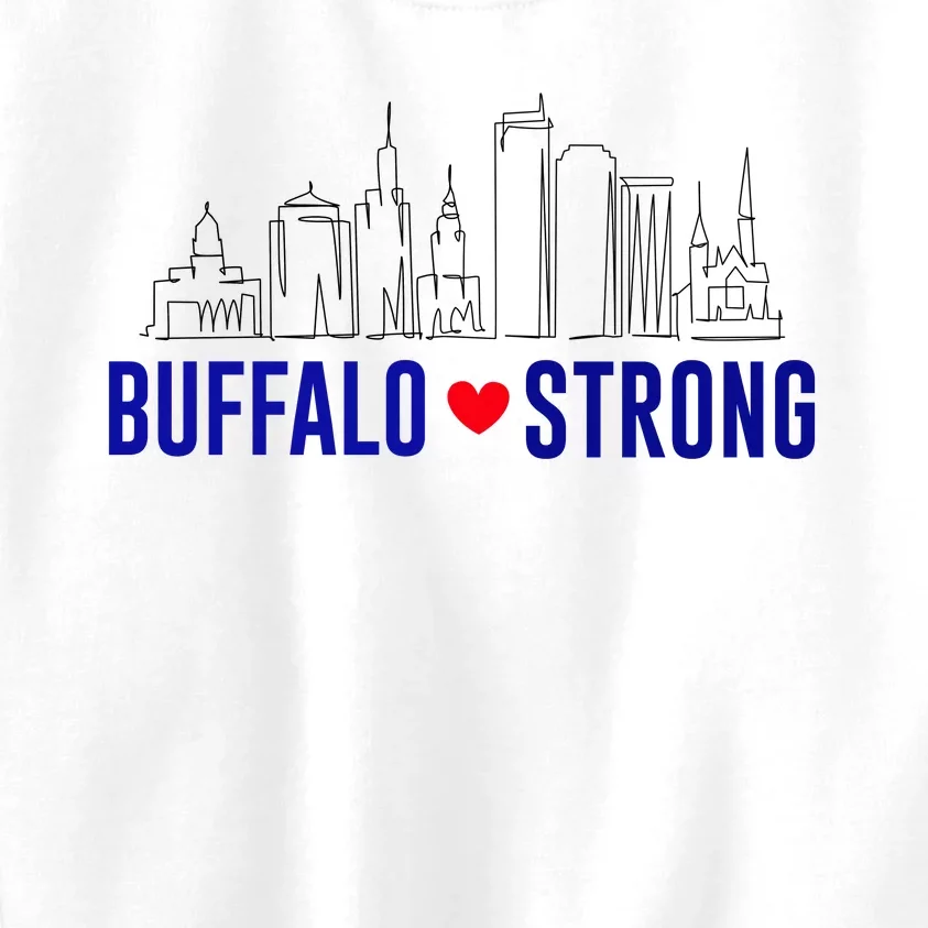 Buffalo Strong City Of Good Neighbors Pray For Buffalo Kids Sweatshirt