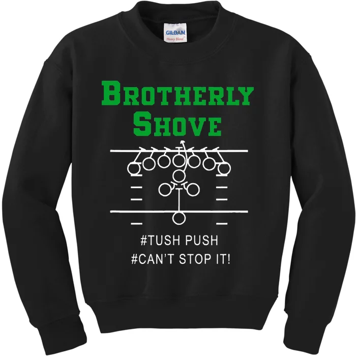 Brotherly Shove Classic Kids Kids Sweatshirt