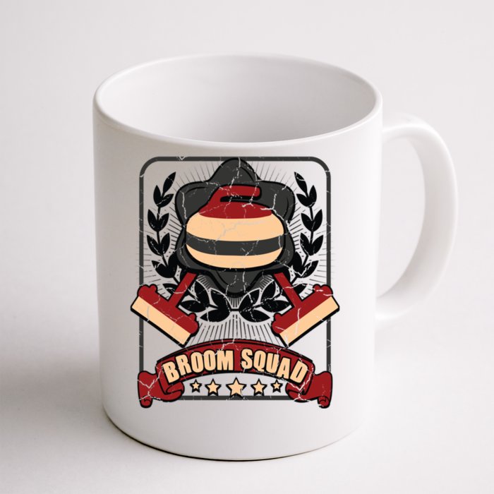 Broom Squad Curling Meaningful Gift Winter Sports Curler Funny Gift Front & Back Coffee Mug